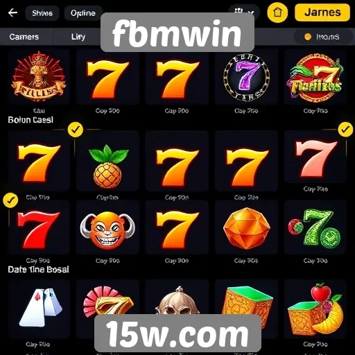 plataforma fbmwin se destaca pela variedade de slots